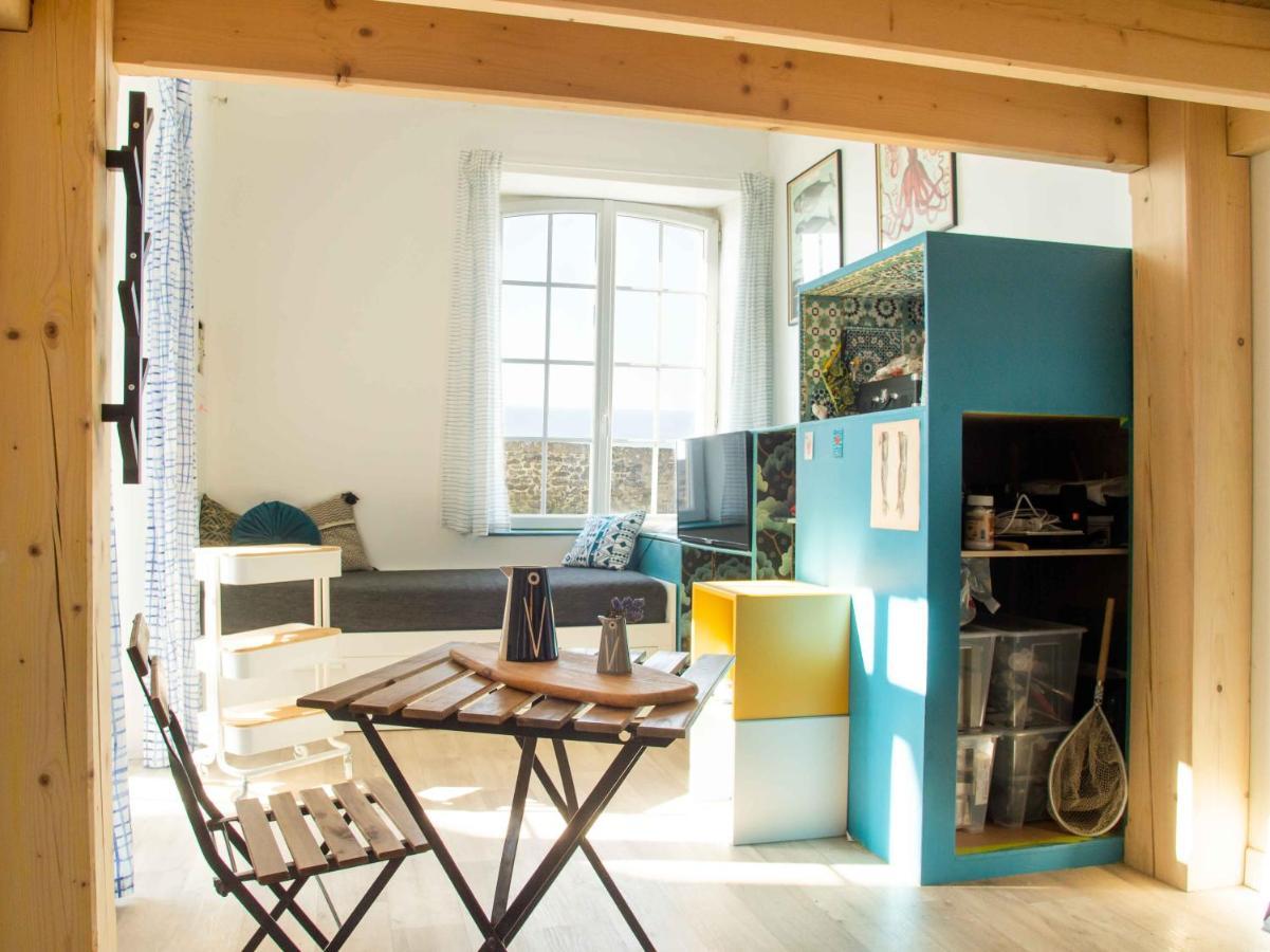 Cocooning Vue Mer, Appart A 300 M De La Plage. Lägenhet Granville Exteriör bild
